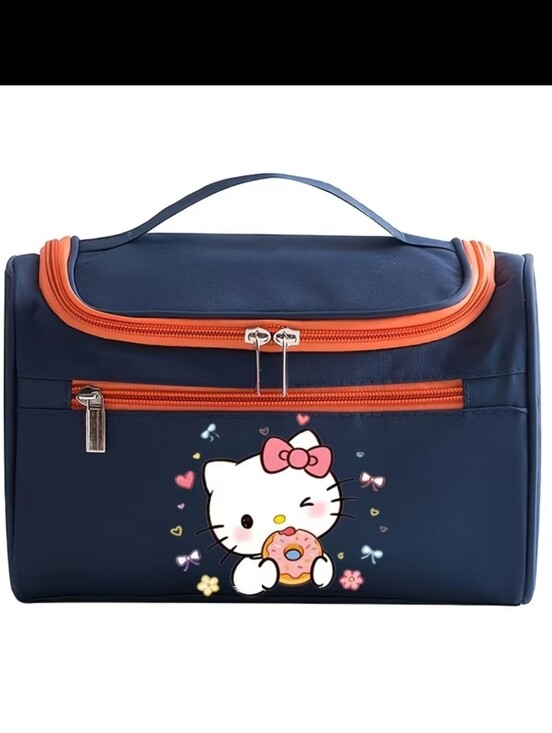 Sanrio Handbags - Blue-Sanrio Large Capacity Make-up/ Toiletry Bag. NWT. Retail $34